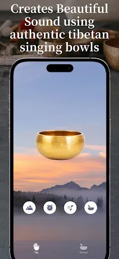 Скриншот 5 — Tibetan Singing Bowls: Crystal