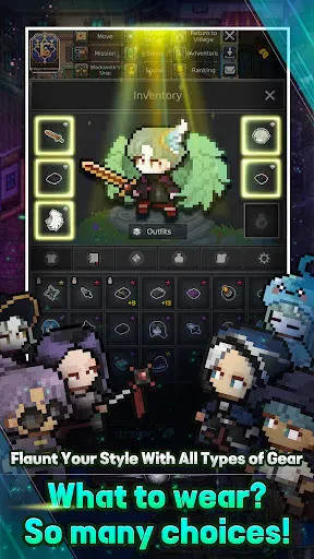 Скриншот 2 — Elemental: 2D MMORPG