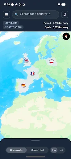 Скриншот 4 — PocketGlobe: Geography Game
