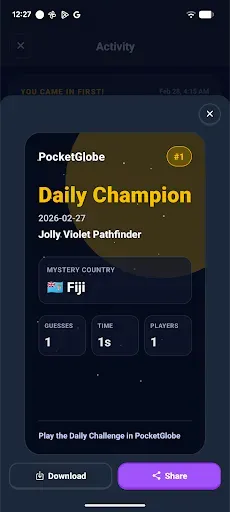 Скриншот 5 — PocketGlobe: Geography Game