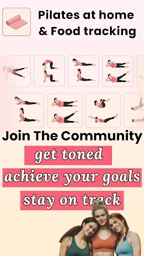 Скриншот 1 — Tone AI: Pilates, Yoga at Home