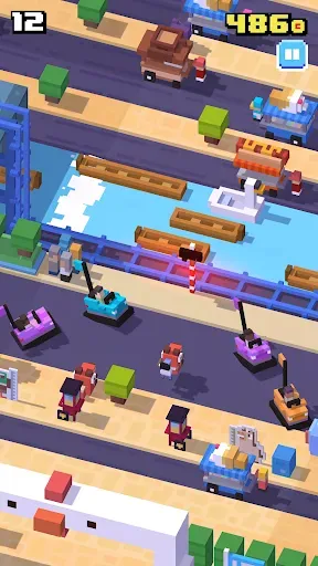 Скриншот 1 — Crossy Road