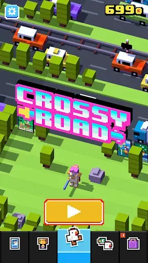 Скриншот 4 — Crossy Road