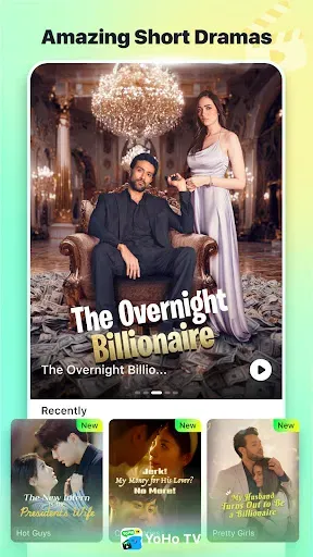 Скриншот 1 — Yoho TV—Drama & Chat