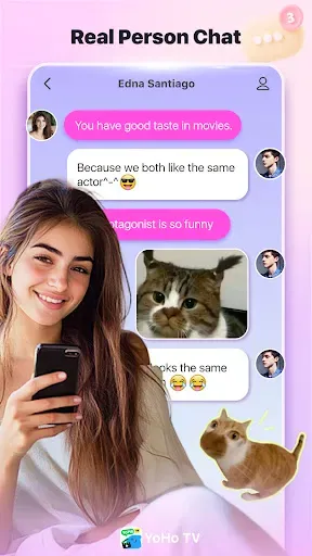 Скриншот 3 — Yoho TV—Drama & Chat