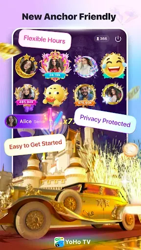 Скриншот 4 — Yoho TV—Drama & Chat