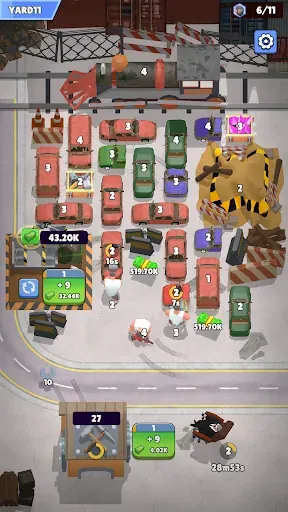 Скриншот 1 — Scrapyard Tycoon:Idle Game