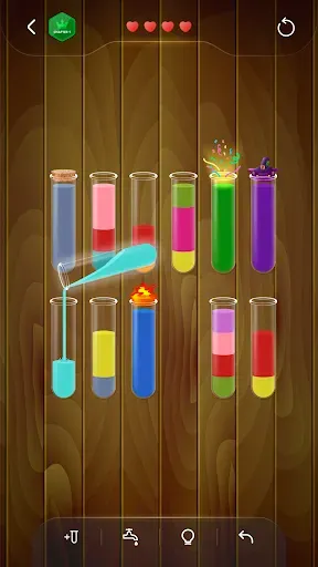 Скриншот 4 — Water Sort : Puzzle game