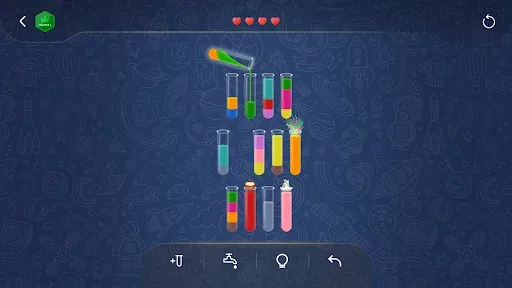 Скриншот 5 — Water Sort : Puzzle game