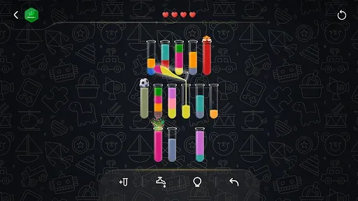 Скриншот 7 — Water Sort : Puzzle game