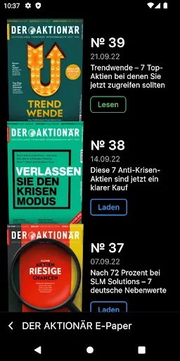 Скриншот 6 — DER AKTIONÄR