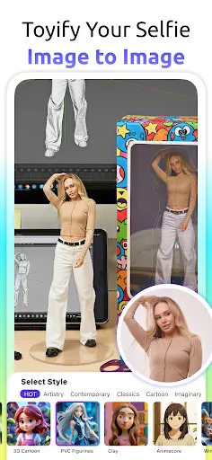 Скриншот 4 — YouCam AI Pro: AI Image &Video