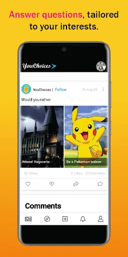 Скриншот 1 — YouChoices - Would you rathers