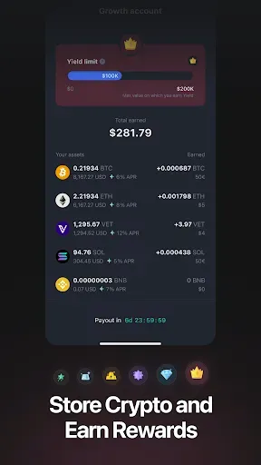Скриншот 4 — YouHodler: BTC & Crypto Wallet
