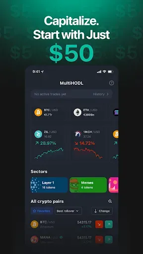 Скриншот 5 — YouHodler: BTC & Crypto Wallet