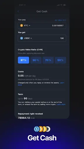Скриншот 6 — YouHodler: BTC & Crypto Wallet