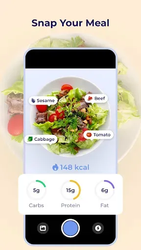 Скриншот 1 — DietBuddy - AI Food Tracker
