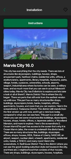 Скриншот 2 — Карты городов для Майнкрафт ПЕ