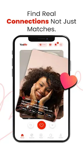 Скриншот 1 — You and Me - Online Dating