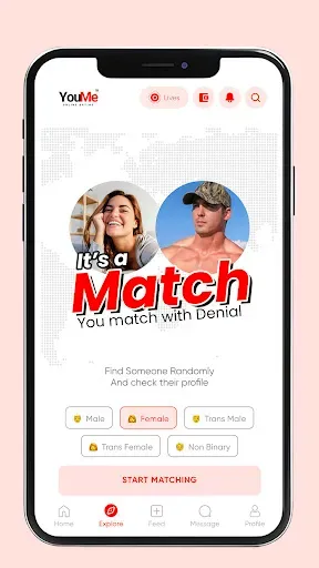 Скриншот 2 — You and Me - Online Dating