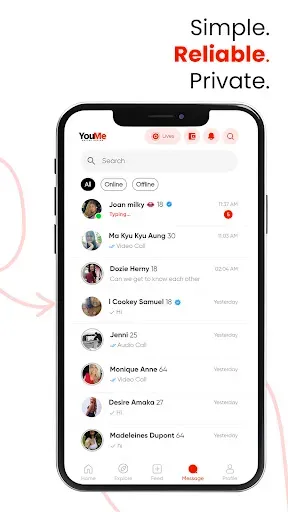 Скриншот 3 — You and Me - Online Dating