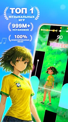 Скриншот 1 — Magic Tiles 3: Игра на пианино