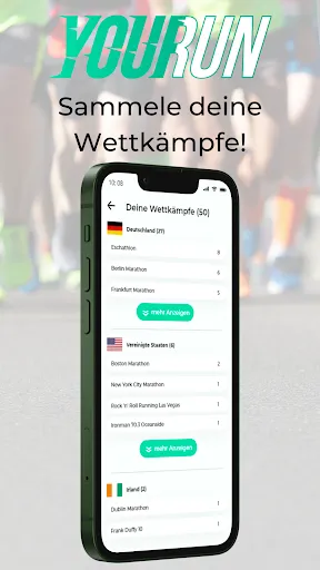 Скриншот 5 — Your Run – Wettkampfcommunity