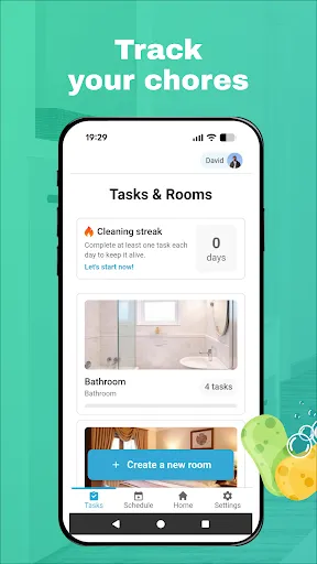 Скриншот 1 — House Cleaning Schedule-Chores
