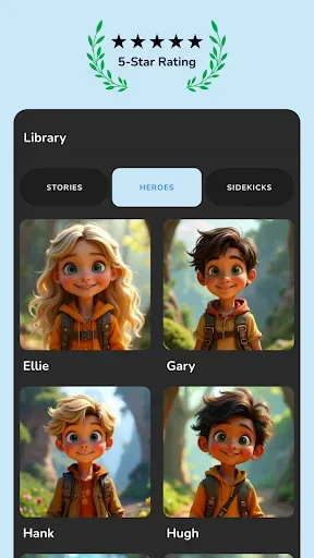 Скриншот 4 — Your Little Hero: Kids Stories
