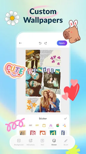 Скриншот 3 — Colliz - DIY Wallpaper Craft