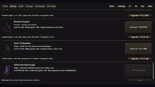 Скриншот 2 — Treasure Clicker
