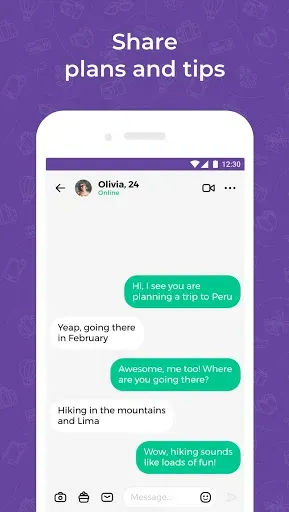 Скриншот 5 — Travel dating: YourTravelMates
