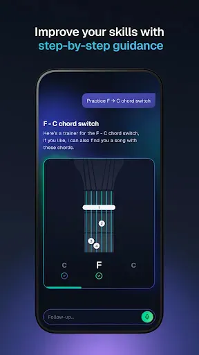 Скриншот 6 — AI Guitar Lessons by Yousician