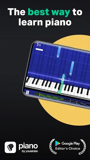 Скриншот 1 — Piano by Yousician