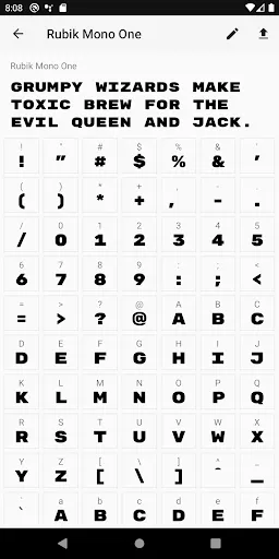 Скриншот 4 — Fontasy - Google Fonts Browser