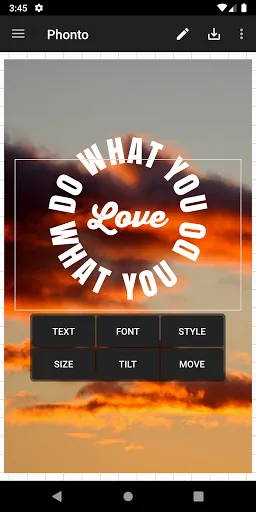 Скриншот 2 — Phonto - Text on Photos