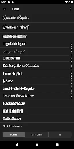 Скриншот 4 — Phonto - Text on Photos
