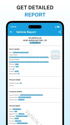 Скриншот 3 — Vehicle Informations App
