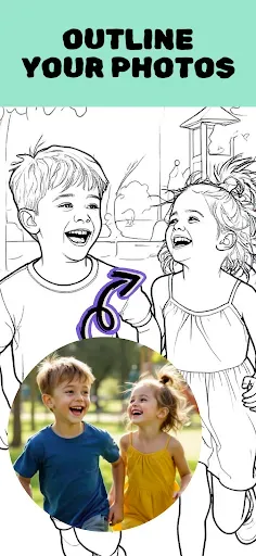 Скриншот 1 — Colorify: Coloring Book Maker