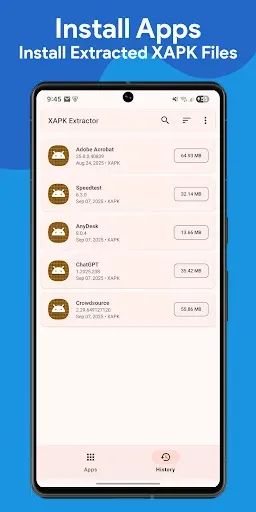 Скриншот 2 — APK & XAPK Extractor