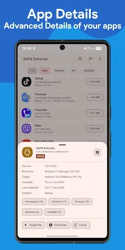 Скриншот 3 — APK & XAPK Extractor
