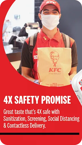 Скриншот 4 — KFC India online ordering app