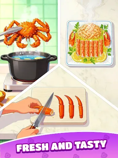 Скриншот 3 — Cooking ASMR Kitchen Cook Game