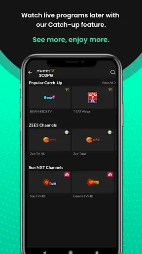 Скриншот 4 — YuppTV Scope