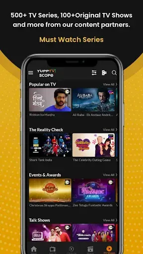 Скриншот 5 — YuppTV Scope