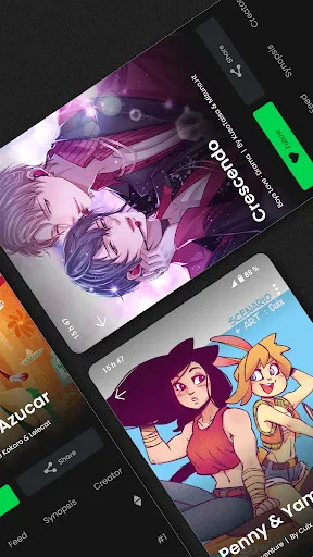 Скриншот 2 — YURAI – Independent webcomics