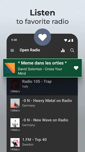 Скриншот 3 — Open Radio - Online FM Radio