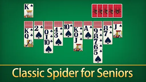 Скриншот 1 — Spider Solitaire Card Games