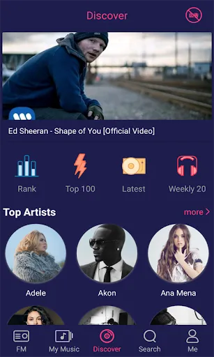Скриншот 2 — Free Music-Listen to mp3 songs
