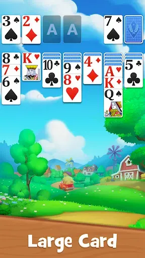 Скриншот 2 — Solitaire Farm: Build & Relax